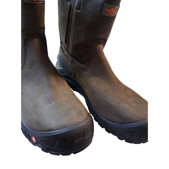 Merrell Mens size 14 Strongfield LTR Pull on Waterproof Composite Toe Work Boots - Picture 10 of 16